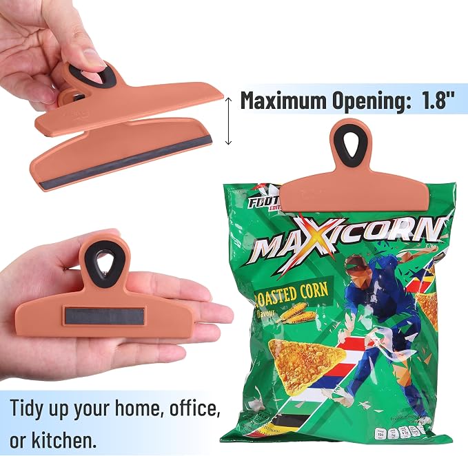 Mr. Pen- Magnetic Bag Clips, 4 Pack, Durable Plastic - Image 6