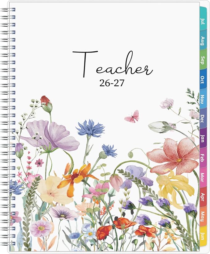 GoiUnlt Teacher Planner 2026-2027, JUL. 2026 – JUN. 2027, Lesson Planner by GoiUnlt