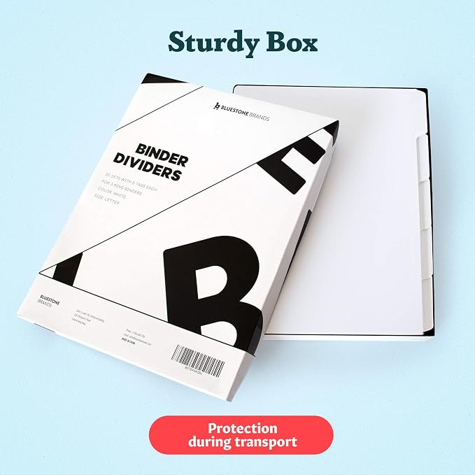Binder Dividers with Tabs - Image 7
