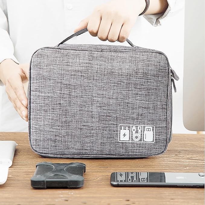 Organizer Case Small Electronic Devices USB Charger Accessories Mouse Phone - Image 7