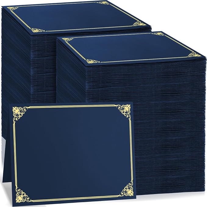 200 Pcs Certificate Holders Bulk, Document Covers - Image 8
