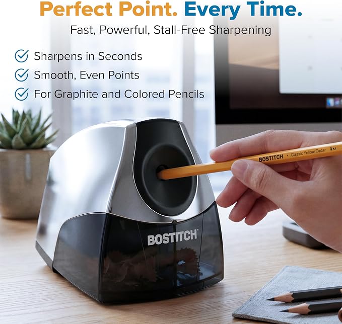 Bostitch Office Electric Pencil Sharpener - Image 4
