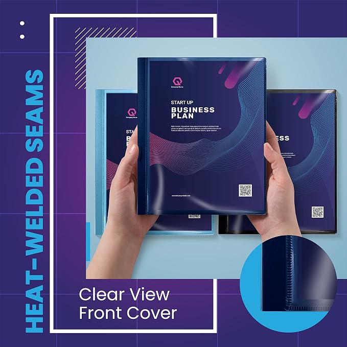 Better Office Products 12 Pocket Bound Presentation Book, 24 Sheet Protector - Image 5