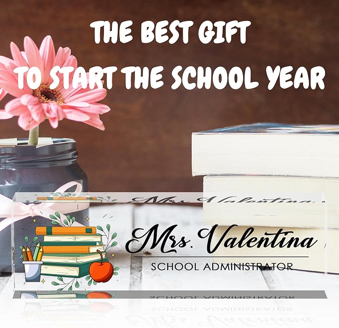 Desk Name Plate Personalized, Teacher Name Plate - Image 7
