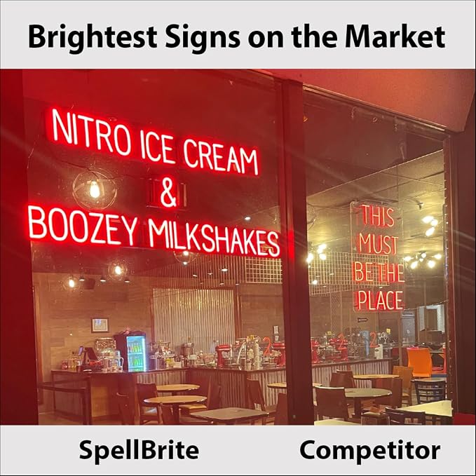SpellBrite ENTRANCE Sign | Directional Sign - Image 3