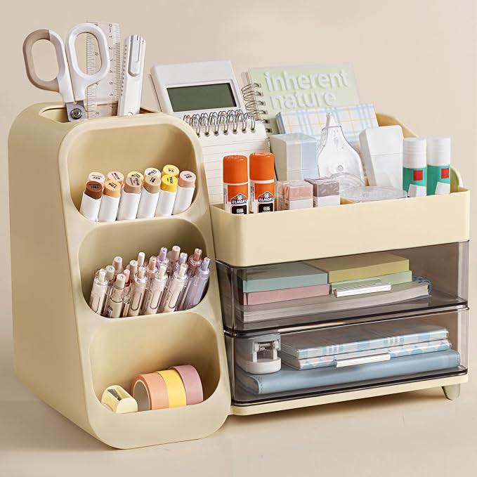 HBlife Desk Organizer with Pen Pencil Holder by HBlife
