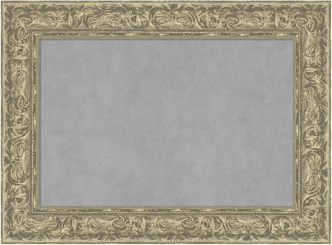 Amanti Art Silver Framed Magnetic Board 23x31 Medium Vision Board by AmantiArt