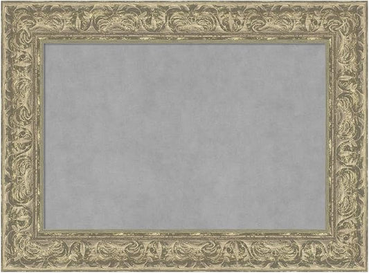 Amanti Art Silver Framed Magnetic Board 23x31 Medium Vision Board by AmantiArt