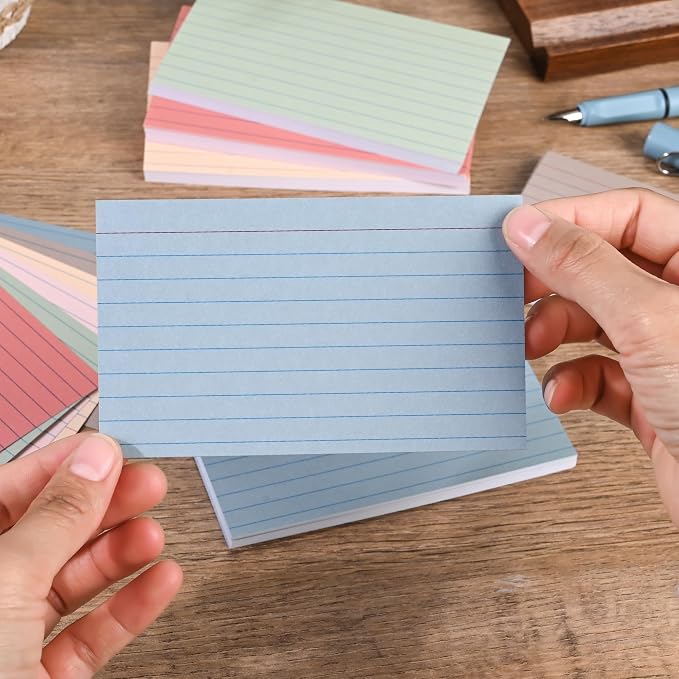 3x5 Index Cards Ruled Lined, Lined Ruled Notecards - Image 5
