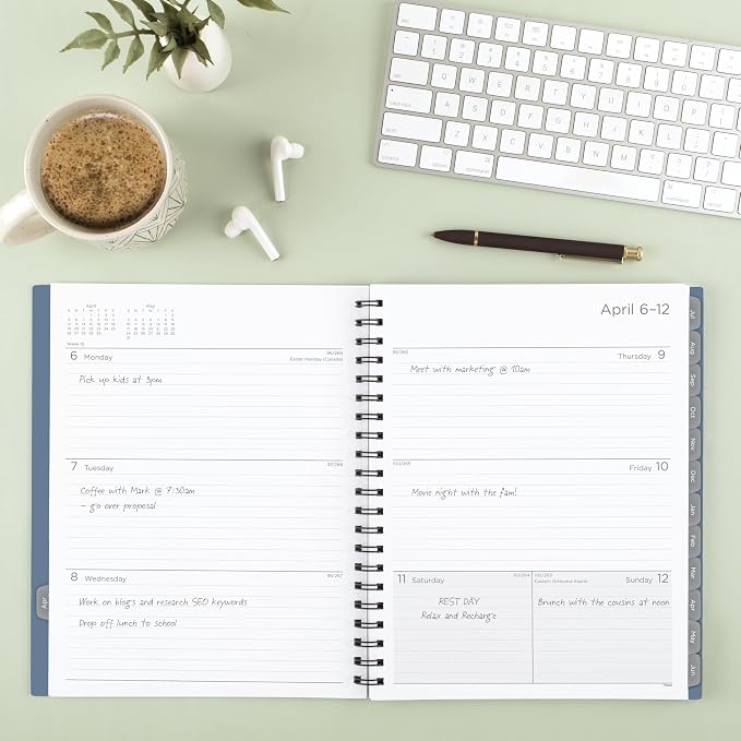 Mead Planner 2026-2027 Weekly & Monthly Academic 15-Month April-June, 8.5" x 11" - Image 2