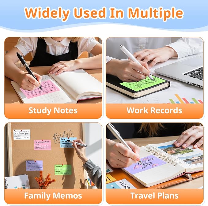 Index Cards 3x5 Inches, Colorful Flash Cards - Image 7