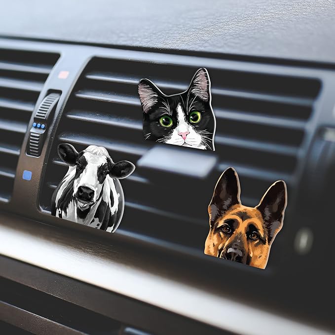 WIRESTER Fresh Scented Car Air Freshener Vent Clip, Decorative Accessories - Image 6