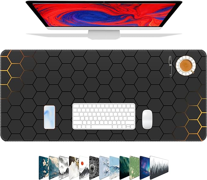 Galdas Mouse Pad for Gaming, XXL XL Large Mouse Mat Long Extended Mousepad Desk by Galdas