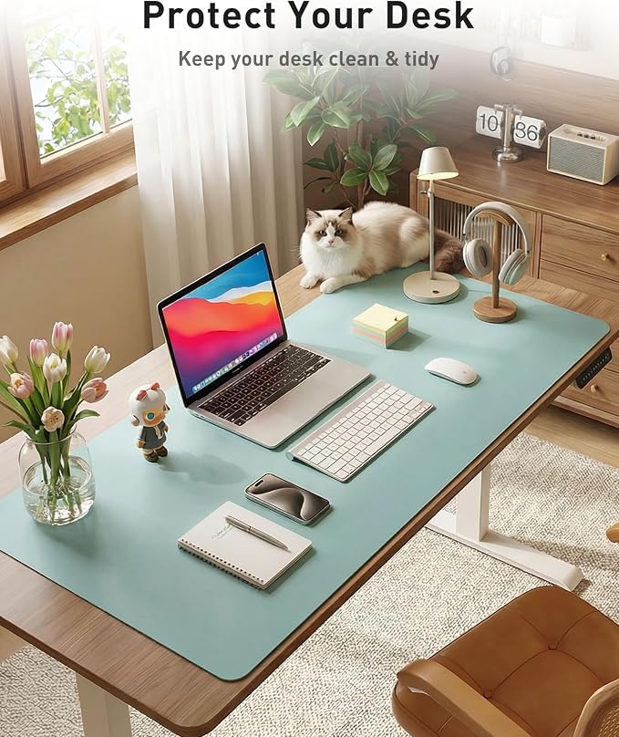 Aothia Faux Leather Desk Mat - Image 3