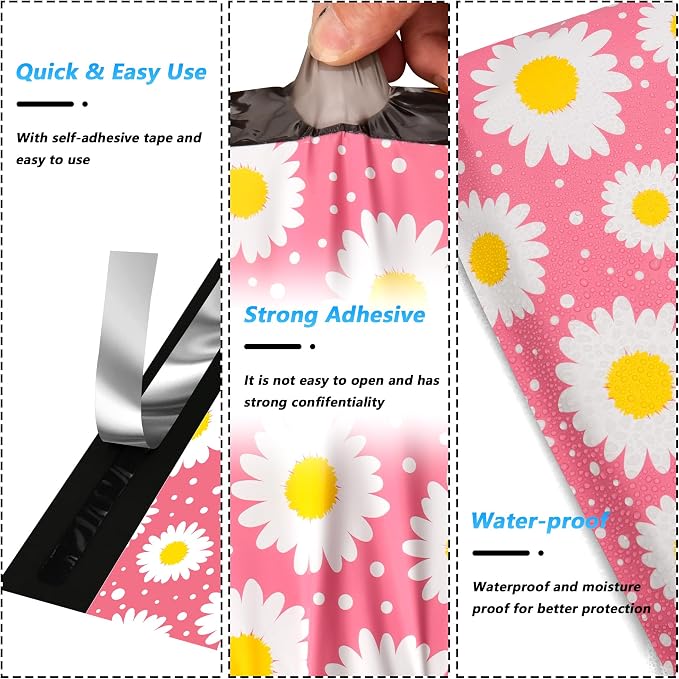 Poly Mailer 10x13 Inch 100 Pcs, Waterproof and Tear-Resistant Shipping Bags - Image 3