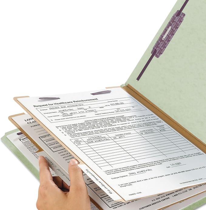 Smead Pressboard Classification File Folder - Image 8