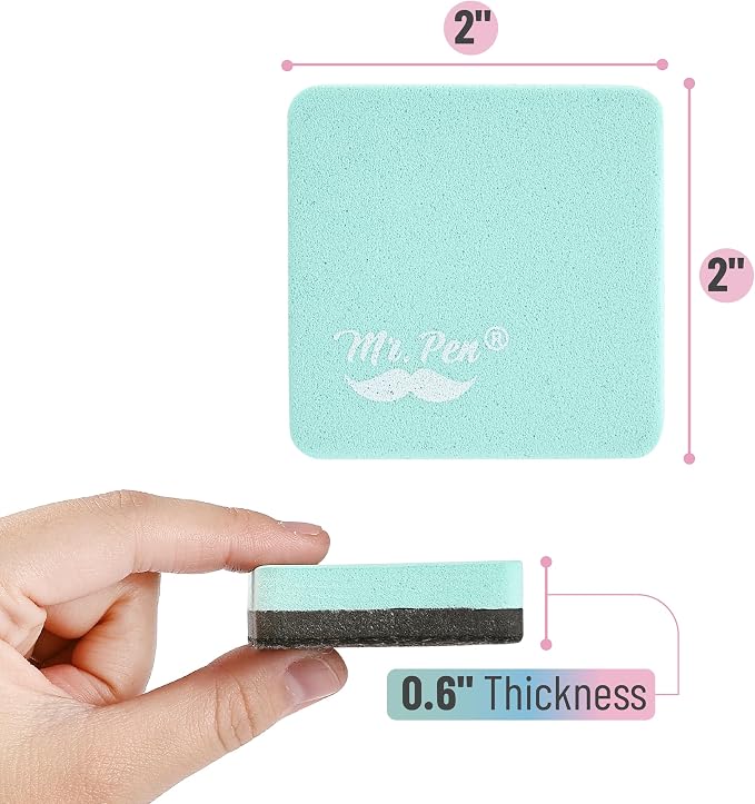 Mr. Pen- Mini Magnetic Dry Erase Erasers, 24 Pack, Students and Classroom - Image 3