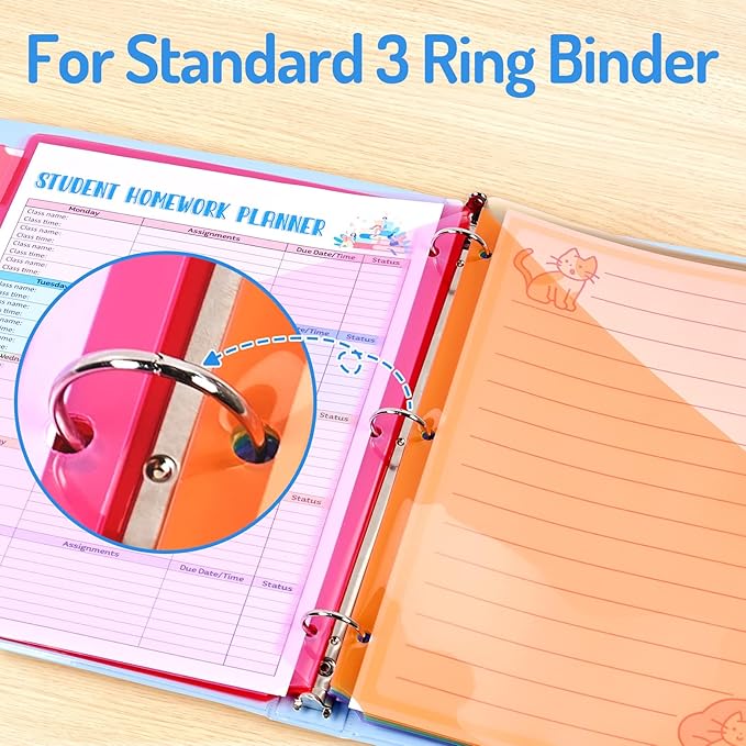 Forvencer 24 Count Binder Dividers - Image 6