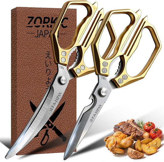 Kitchen Scissors Gold by Unknown