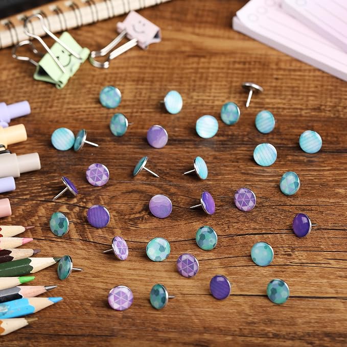 Mr. Pen- Flat Thumb Tacks, 80 Pack, Metal Push Pins - Image 7