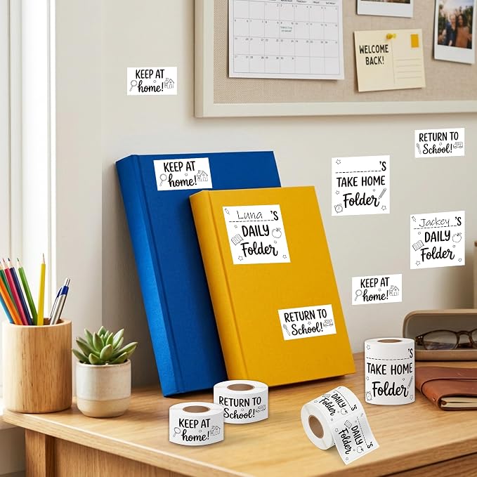 L1rabe Student Homework Folder Labels - Image 4