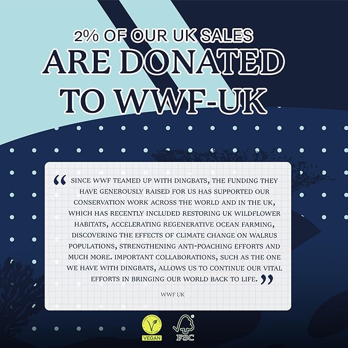 Dingbats* Wildlife Plain Writing Journal Notebook A5 - Vegan Leather Hardcover - Ideal for Work, Travel - Pocket, Elastic Closure, & Bookmark-DeskLoop Office