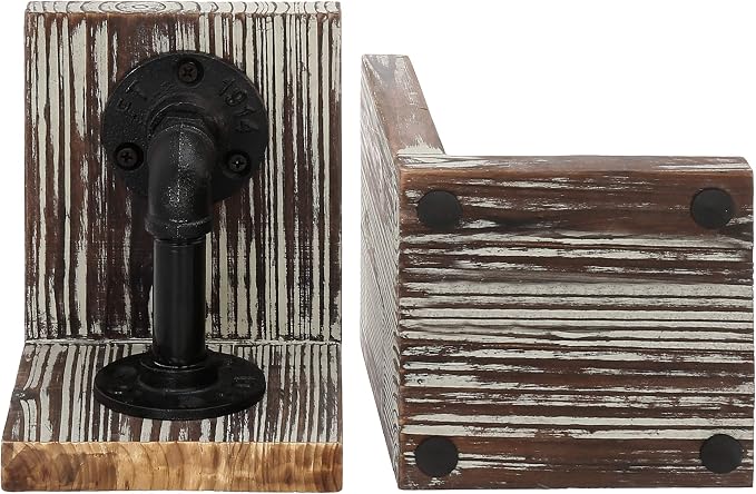 MyGift Decorative Bookends, Office Book Ends - Image 6