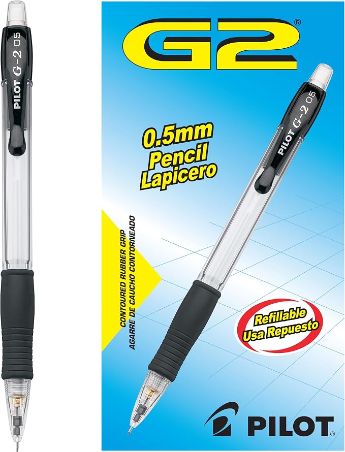 Pilot G2 Mechanical Pencils, 0.5mm HB Lead, Dozen Box by PilotCorporationofAmerica