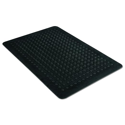 Guardian - 24030500 Flex Step Antifatigue Floor Mat, Rubber, 3'x5', Black-DeskLoop Office