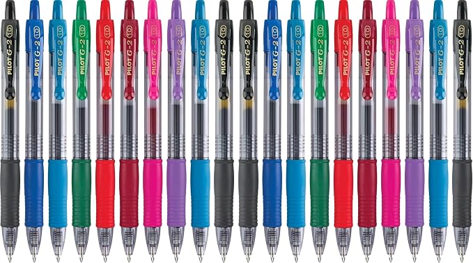 PILOT G2 Premium Retractable Gel-Ink Rolling Ball Pens, Bold Point, 1.0 Gel Pens by PilotCorporationofAmerica