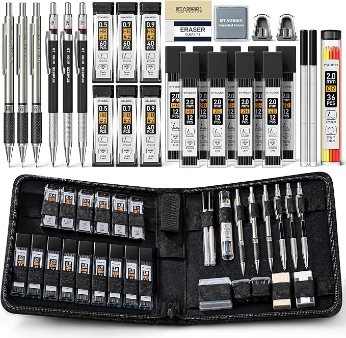 STAGEEK Drawing Pencil Set by STAGEEK