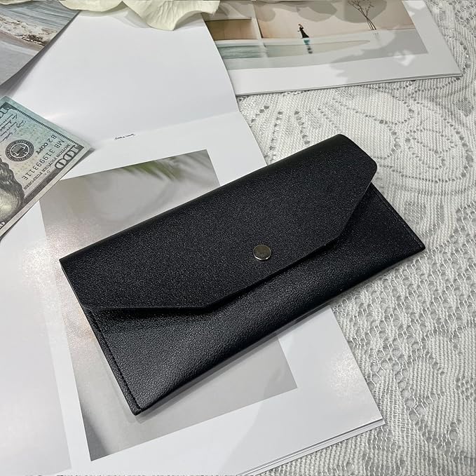 Pu Leather Cash Envelope Wallet - Image 6
