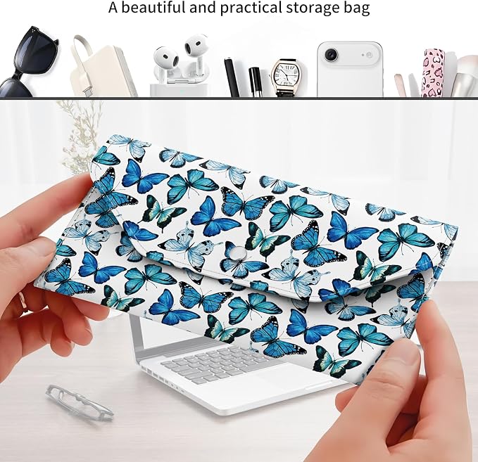 Cash Envelope Wallet Cute PU Leather Envelopes Bag - Image 3