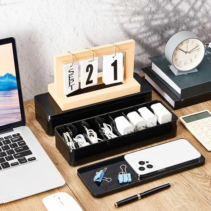 Tatuo 2 Pcs Cable Organizer Box - Image 6