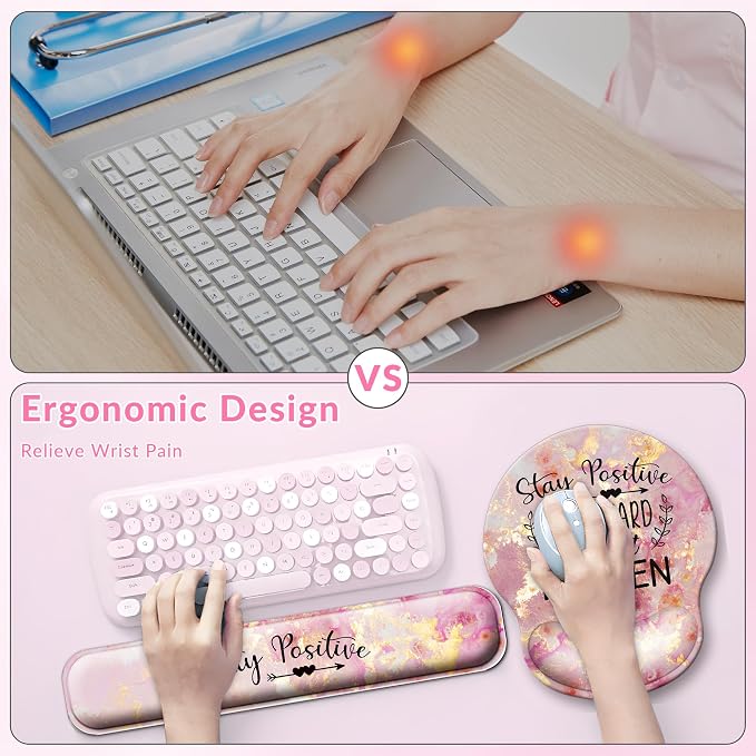 Desk Mat Set + Keyboard and Mouse Pad - Image 6