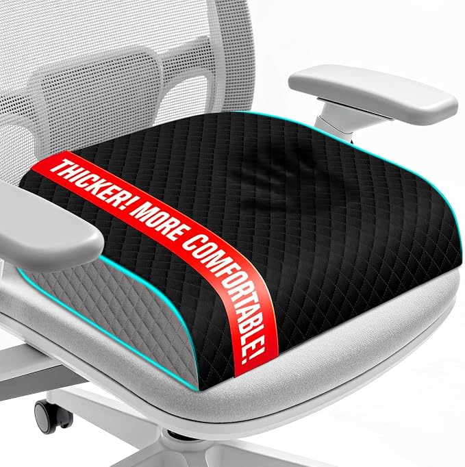 Seat Cushion, Memory Foam Chair Pad by Unknown