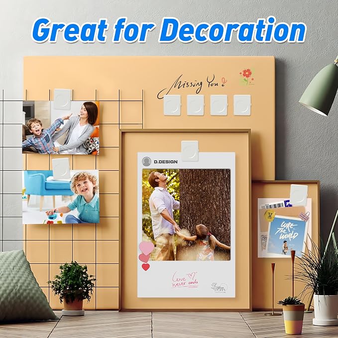 VNDUEEY 24Pcs Whiteboard Magnets, Strong Magnetic Clips Refrigerator Magnet - Image 5