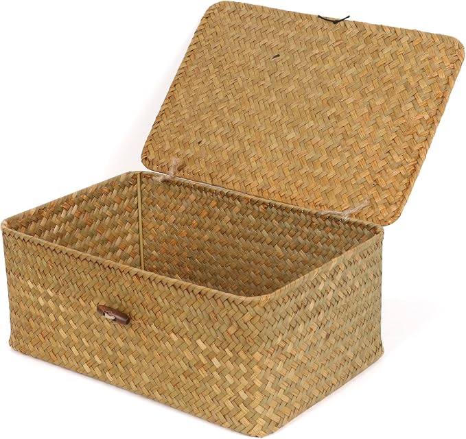 FEIALNDUO Wicker Shelf Baskets by FEILANDUO