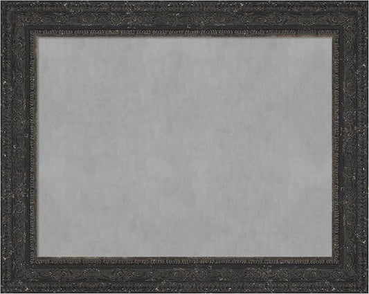 Amanti Art Black Framed Magnetic Board 23x29 Medium Vision Board by AmantiArt