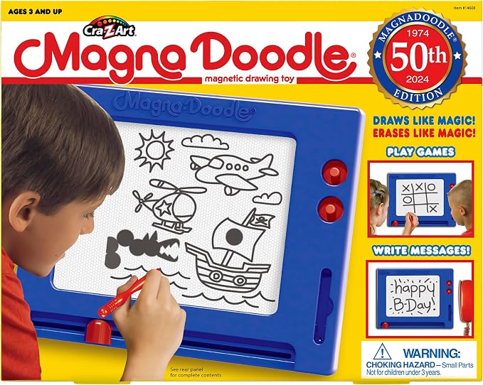 Cra-Z-Art Retro Magna Doodle Magnetic Drawing Board | Retro, Classic Toy - Image 7