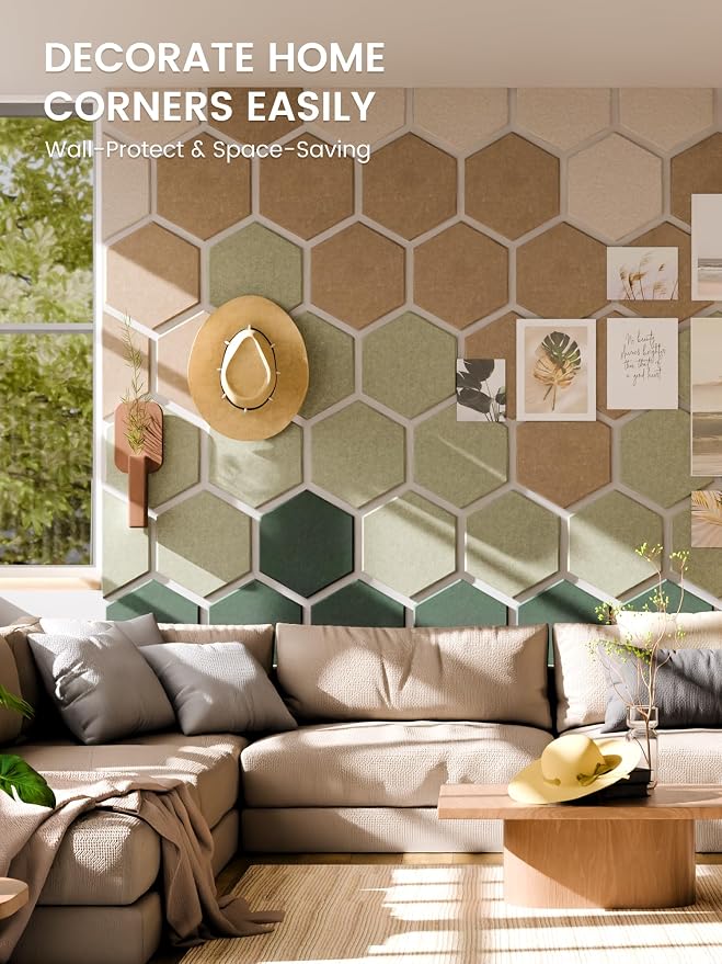 Fluxynara Hexagon Cork Board Alternative - Image 5