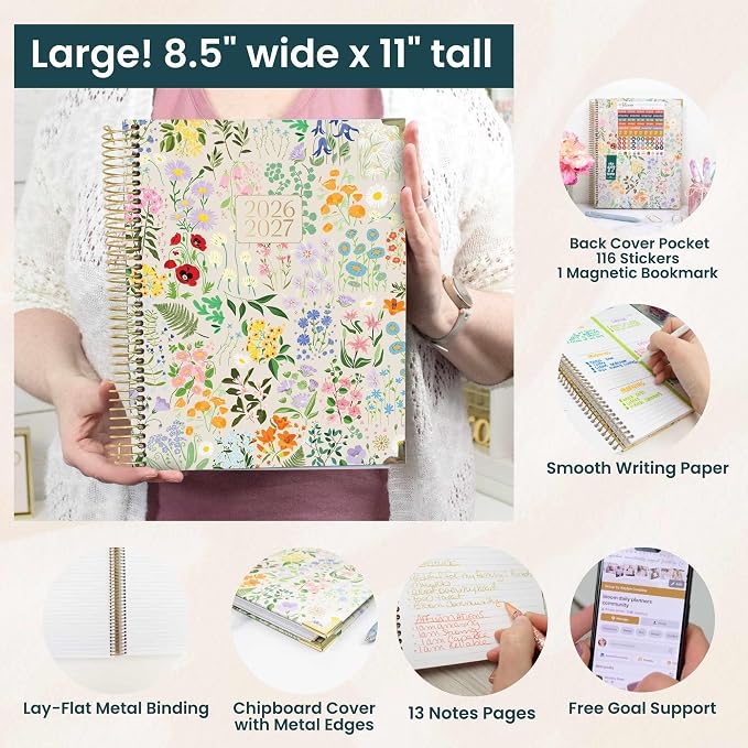 bloom daily planners HARDCOVER Planner 2026-2027 Academic Year - Image 5
