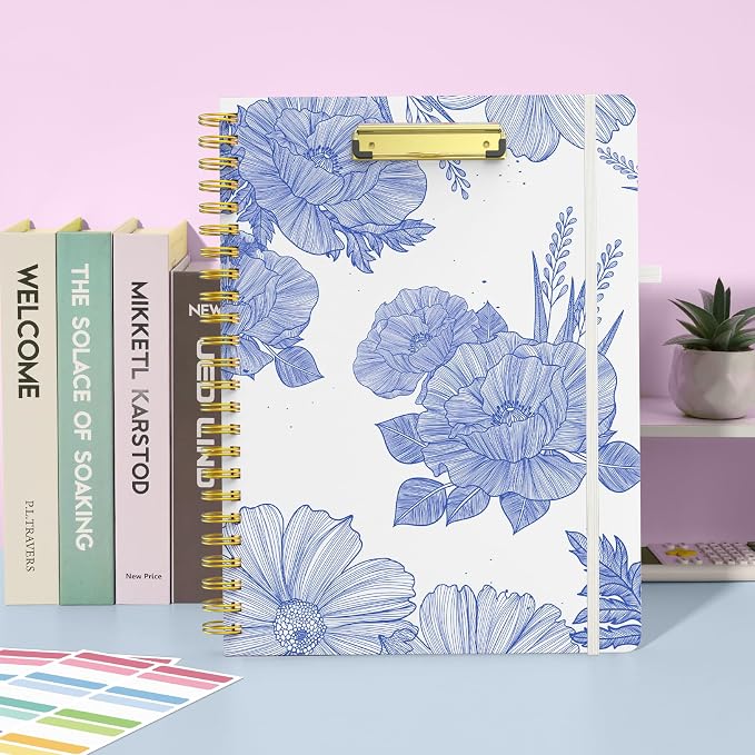 Sooez Clipboard Folio with Refillable Notepad, Folder with 10 Storage Pockets - Image 7