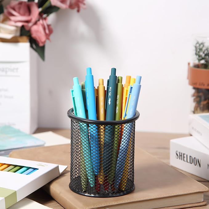 Mr. Pen- Retractable Gel Pens, 12 Pack, Winter Forest Color Inks | Fine Point - Image 6