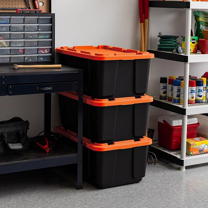 IRIS USA 3-Pack 27 Gallon Storage Bins - Image 2
