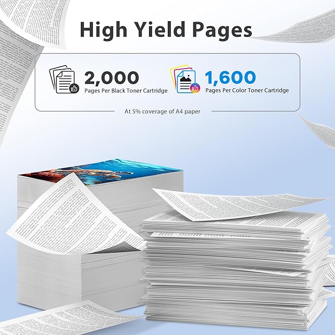 Compatible 962 Ink Cartridge Combo Pack Replacement for HP 962 962 XL Ink Cartridge Black and Color for OfficeJet Pro 9010 9012 9015 9016 9018 9019 9020 9022 9025 Printer, 4-Pack 962XL-DeskLoop Office