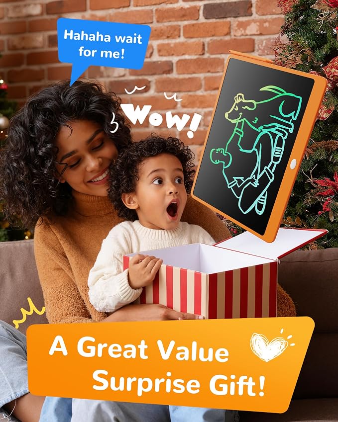 KOKODI LCD Writing Tablet, 16 Inch Colorful Toddler Doodle Board Drawing Tablet - Image 7