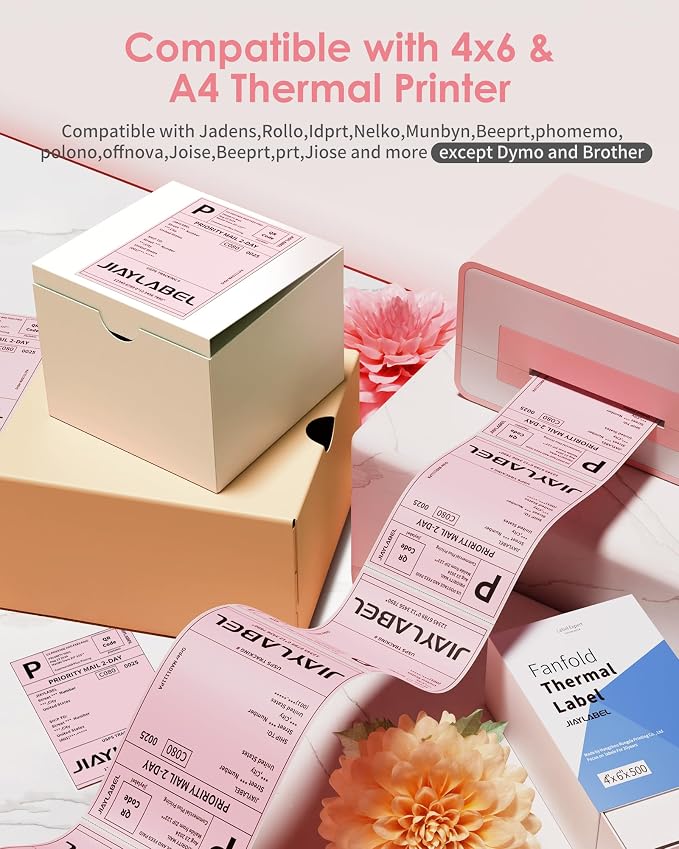 4x6 Thermal Shipping Label Mailing Stickers Paper - Image 3