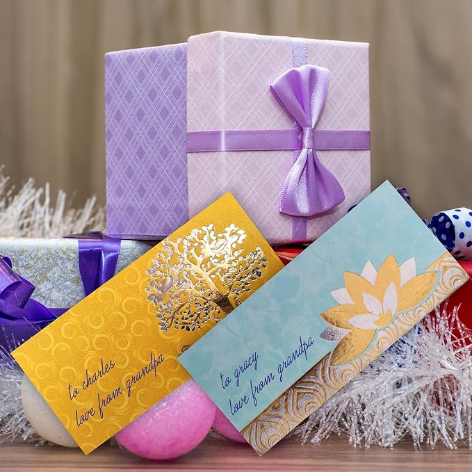 PARTH IMPEX Shagun Gift Envelope Assorted Color Designs | Money Holder Fancy - Image 4