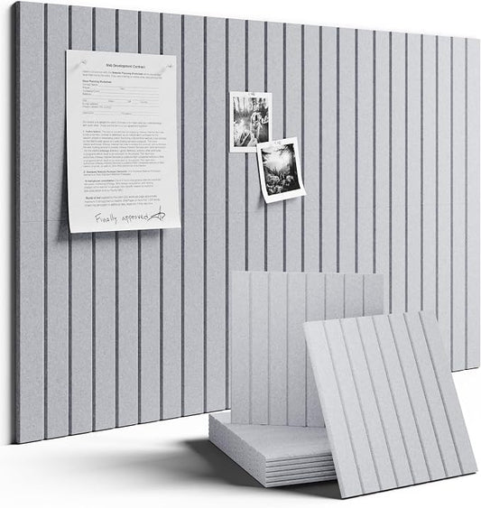 Large Felt Bulletin Board 36"x24" Cork Board Alternative by FLUXYNARA